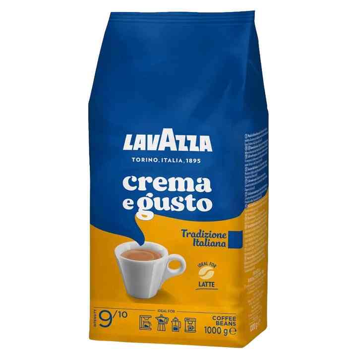 Lavazza Crema E Gusto Whole Bean Coffee 1 kg