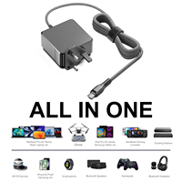 Chargeur USB Type-C 100W avec prise secteur britannique 20V 5A PD3.0 Adaptateur secteur CE FCC RoHS Certifié 5V 9V 12V 15V 20V Sorties