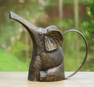 รูปปั้นช้างทองเหลืองหล่อมือขนาดเท่าชีวิต - Product Image 6