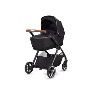 Ucuz özel bebek hafif Strollers onaylı çok fonksiyonlu seyahat bebek arabası çok fonksiyonlu 2 1 taşınabilir bebek yüksek