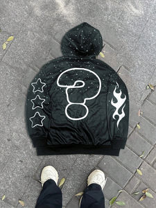 Sweat à capuche épais pour homme, personnalisé, haute qualité, écologique, respirant, 100 % coton, tendance pour hommes et femmes, numérique - Product Image 2