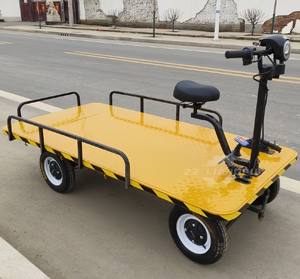 OFERTA DE ÚLTIMA HORA: Carro Eléctrico de Plataforma Plana de 4 Ruedas para Granja, LISTO PARA ENVIAR - Product Image 2