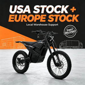 Stock disponible en entrepôt européen et américain. <span class=keywords><strong>Moto</strong></span> électrique tout-terrain professionnelle pleine grandeur 19 pouces 4500W 72V sans balais 80 km/h - Product Image 2