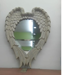 Miroir mural décoratif en métal rond de luxe en forme de tournesol Art Déco pour la décoration de la maison - Product Image 5