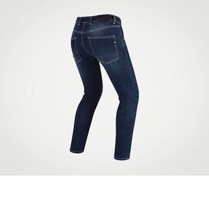 Pantalon de moto PMJ Rider respirant et coupe-vent, imprimé Blu Medio, vêtements de sport pour la course à moto, pour les équipes de motocross - Product Image 2