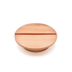 Pomo de Puerta de Madera Estilo Amor, Hecho a Mano, Impermeable, Pulido, con Acabado Natural, Herrajes de Lujo para Armarios y Gabinetes - Product Image 6