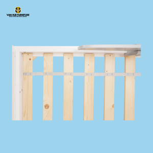 Élégant EN71 Compact Clean-lined Soft Shades Teak Lit pour enfants Vietnam France Fonctionnalité | Van Hue - Product Image 5