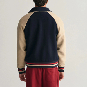 Chaqueta Varsity Personalizada para Hombre, Nueva, de Lana, con Parches en las Mangas, Estilo Universitario, OEM, ODM - Product Image 3