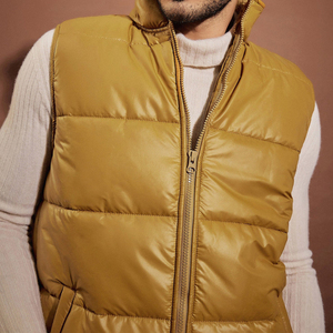 Gilet matelassé sans manches coupe-vent chaud pour homme, haute qualité, respirant, écologique et épais – Vente en gros - Product Image 4