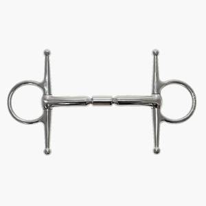 Mejilla completa snaffle Mullen barril boca 14mm Horse Products Horse Bits 2025 - Product Image 1
