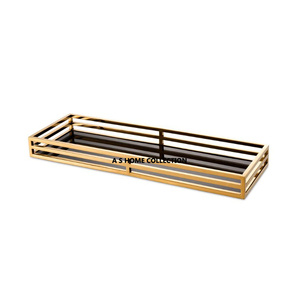 Most Selling Black Coated Metal Serving Trays Oval Shape for Home and Weddings <b>Tabletop</b> Food & Drinks Serving Trays - Product Image 2