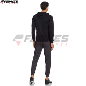 ชุดวอร์มสำหรับผู้ใหญ่ชุดใส่วิ่งสีพื้นดีไซน์แตกต่างกัน OEM - Product Image 2