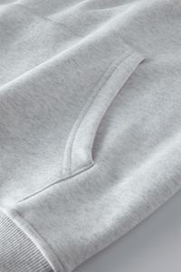 Custom <b>Men's</b> Oversized Streetwear <b>Hoodie</b> 100% Cotton Heavy Weight Puff Printing <b>Black</b> Winter Season <b>Plain</b> Dyed - Product Image 4