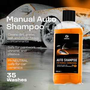 Shampoo Auto GRASS Orange |   Shampoo pour voiture manuel à pH neutre avec un parfum frais d'agrumes - 900 ml - Product Image 2