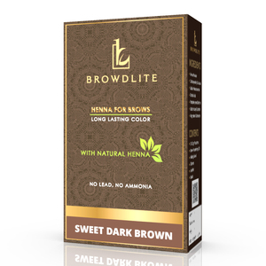 Mejor precio Herbal Brow Color Powder Tint Kit Box Mineral Eyebrow Henna con tazón de plástico y cepillo con logotipo de patrón etiquetado - Product Image 1