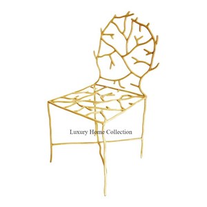 Chaise de salon moderne, élégante, la plus exigeante en métal, décorative pour l'intérieur et l'extérieur. - Product Image 5