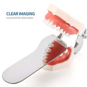 Double-Sided Intraoral Dental <b>Mirror</b> for Orthodontic Photography Metal & <b>Plastic</b> Reflector - Product Image 5