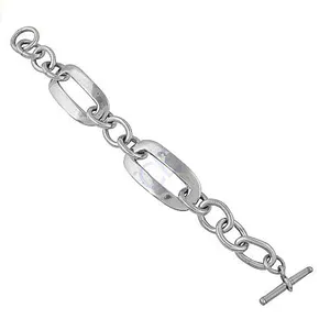 Bracelet à maillons en argent sterling 925 pour femmes, plaqué rhodium, diamant, perle, or, or rose, style religieux, cadeau de charme - Product Image 2