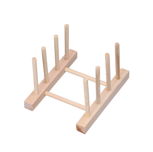 1 pieza pequeña tarjeta de madera soporte para fotos Base círculo soportes de madera para decoración de mesa de exhibición de boda - Product Image 5