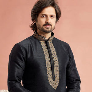 <b>Mens</b> <b>Shalwar</b> <b>Kameez</b> Modest Traditional Ethnic Cultural Clothing Set Premium Tailoring Comfortable Stitching Cotton Fabric - Product Image 1