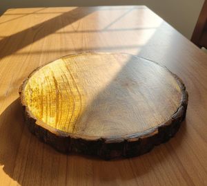Bandeja de Servicio Decorativa, Ecológica, Duradera y Multiusos con Diseño de Madera para el Hogar, la Cocina y el Desayuno - Product Image 4