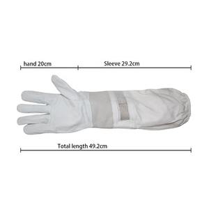 Guantes ligeros de PU para apicultura, precio al por mayor, de alta calidad, impermeables, con cierre de tracción, Color y tamaño personalizados para entrenamiento - Product Image 3