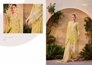 Pure Maslin Digital Print con bordado Salwar Kameez Collection disponible a precio mayorista ideal para ropa de fiesta - Product Image 2