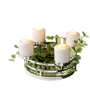 Vente chaude Design classique bougeoir haute qualité fait à la main accessoires de décoration pour la maison hôtel et décoration de fête - Product Image 1