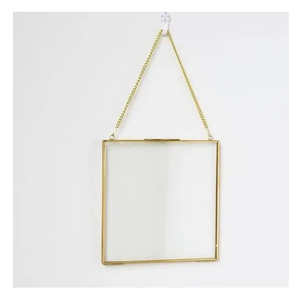 Wholesale Price Best Export Quality Unique Design Latest Product Clear <b>Picture</b> <b>Glass</b> Photo <b>Frame</b> Gold Color Rectangle Shape - Product Image 2