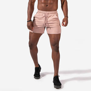 100% algodón French Terry Gym Shorts Heavyweight Sports Fleece transpirable Sweat Short para hombres Solid Running Workout Shorts - Product Image 1