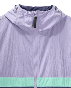 Chaqueta cortavientos de nailon elegante para hombre, transpirable de alta calidad, de talla grande, con cremallera de bloque de Color personalizada para ropa exterior de verano - Product Image 5