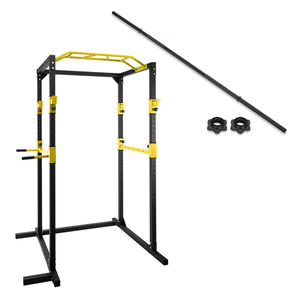 Tour de puissance de fitness à domicile à prix d'usine avec supports d'immersion pour l'entraînement en force et le support de squat - Product Image 1