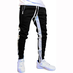 High Quality <b>Slim</b> <b>Fit</b> <b>Men</b> <b>Jogger</b> Pants Custom Blank Wholesale Track Pants Workout Sweatpants in Hip Hop Style - Product Image 1