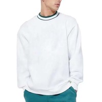 Design rayé nouveau Style de mode hommes vêtements sweats 100% coton pull col rond décontracté hommes sweats