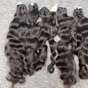 Extensions de trame Cheveux bruts ondulés naturels pour femmes - Product Image 2