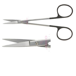 Instrument dentaire Ciseaux chirurgicaux en acier inoxydable Ciseaux pour pansements à l'iris Ciseaux droits pour tranchants - Product Image 2