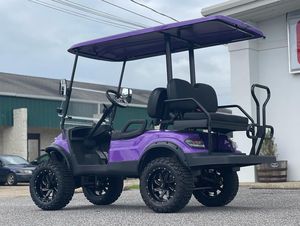 Carrito de Golf Eléctrico ClubCar de 4 Plazas de Alta Calidad, Conversión con Ruedas de 14 Pulgadas, Actualización para Vehículo de Turismo y Patrulla en Zonas Panorámicas - Product Image 4