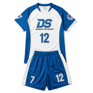 ชุดเสื้อวอลเลย์บอลเยาวชนชายเสื้อกีฬาสั่งทำโลโก้และออกแบบได้ตามต้องการความเข้มสูง - Product Image 1