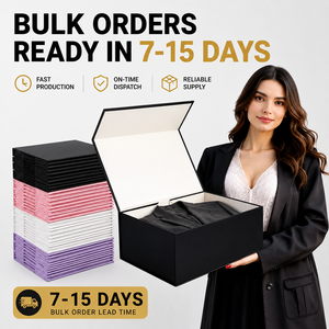 Cajas de Embalaje de Papel Magnéticas Plegables Personalizadas con Logotipo de Lujo, Cajas de Regalo de Cartón para Ropa y Prendas de Vestir - Product Image 1