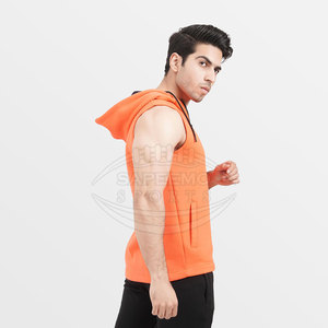 Sweat-shirt sans manches pour homme de qualité supérieure, imprimé hivernal avec tissu extensible pour des séances d'entraînement et de fitness confortables - Product Image 4
