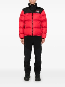 Veste matelassée rétro North Face pour homme 1996 pour Nuptse rouge, qualité supérieure, fermeture éclair noire, logo brodé, veste d'hiver - Product Image 2