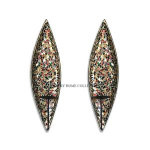 Applique murale aspect luxe au design unique plaqué or montée en surface applique décorative à bras en fer pour la décoration de la maison et du jardin - Product Image 3