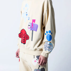 Sweat-shirt ras du cou à col rond pour hommes avec imprimé bouffant Vente en gros de sweats à capuche et sweat-shirts à la mode d'hiver Vêtements pour hommes en polaire - Product Image 3