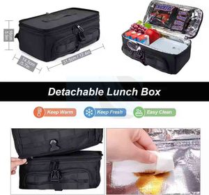 Sac à dos tactique Spofit personnalisé pour la préparation des repas, isotherme, pour le fitness, l'hydratation, garde au frais, imperméable, grande capacité, robuste - Product Image 4
