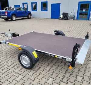 Remolque para Motocicletas LORRIES PT75-2617, Remolque de Transporte de Bicicletas de Eje Único de 750 kg, 255×170 cm - Product Image 4