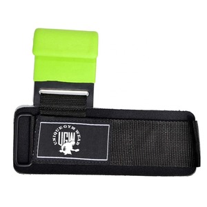 UNIQUE GYM WEAR Wrist Brace Support Sports Protective Breathable Neoprene Customized wrist support with hook <b>bar</b> weightlifting - Product Image 5