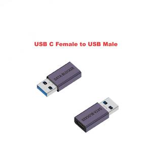 ของขวัญโปรโมชั่น ตัวป้องกันการโจรกรรมข้อมูล USB สำหรับ iPhone และ Android อะแดปเตอร์ USB-A และ USB-C สำหรับการชาร์จเท่านั้น ป้องกันการโจมตีจาก <span class=keywords><strong>Juice</strong></span> Jacking ในสถานที่สาธารณะ - Product Image 4