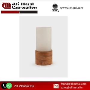 Wooden <b>Candle</b> <b>Holder</b> For Home Hotel Wood Candlestick For Christmas Tabletop Decorative Home Decor Custom Design Available - Product Image 3