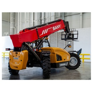 Sany STH1056A polyvalent à vendre, doté d'une hauteur de levage maximale de 56 pieds, d'une capacité de charge de 10 000 lb et de 4 pneus en mousse pneumatique. - Product Image 4