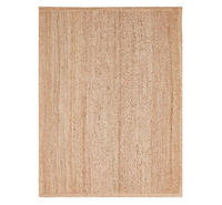 Tapis de jute naturel tissé à la main tapis de jute tressé à la main tapis de sol tapis pour hôtel de villégiature tapis de revêtement de sol réversible tapis